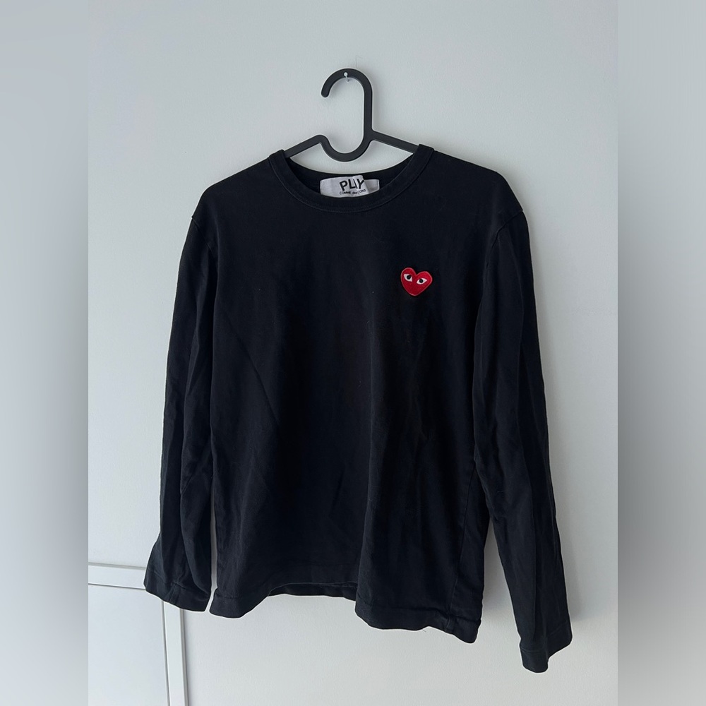 Comme Des Garçons (CDG) Black Long Sleeve Tee